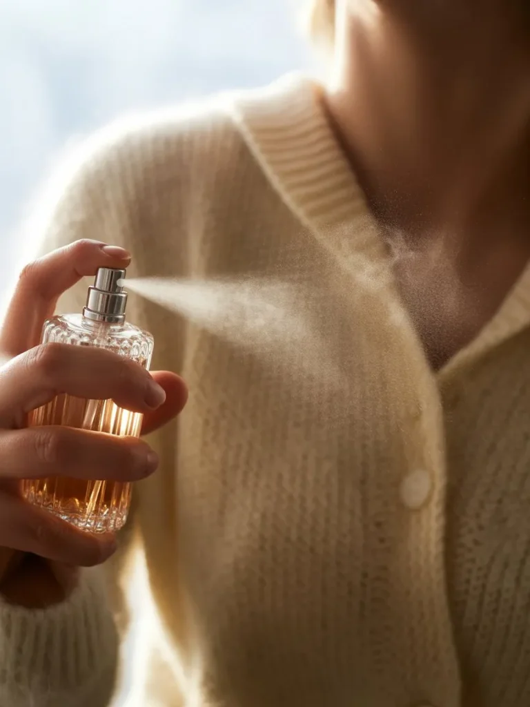 Ariana Grande Cloud perfume longevity on clothing