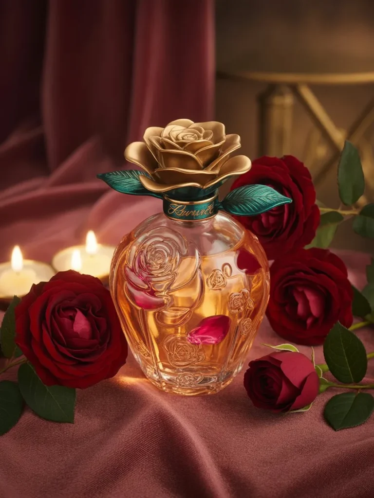 Belle Disney Princess perfume rose romantic scent