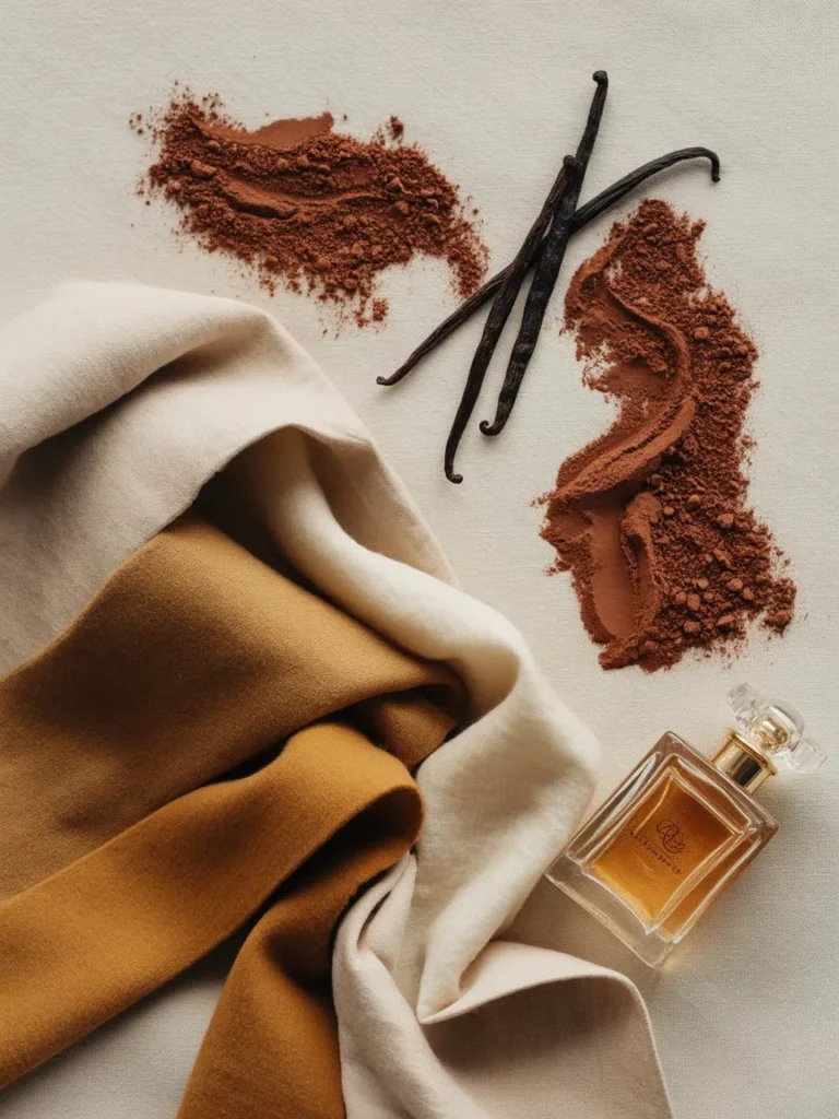 Billie Eilish perfume notes vanilla cocoa amber