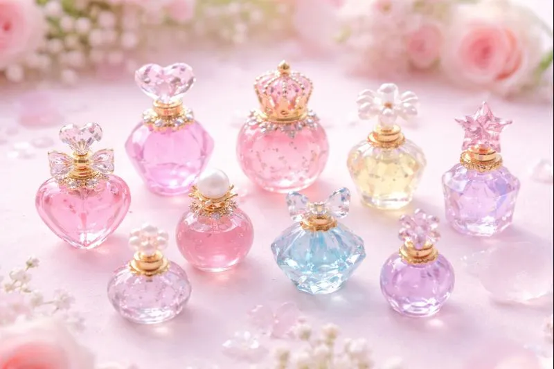 Cute Miniature Pretty Perfume Bottles