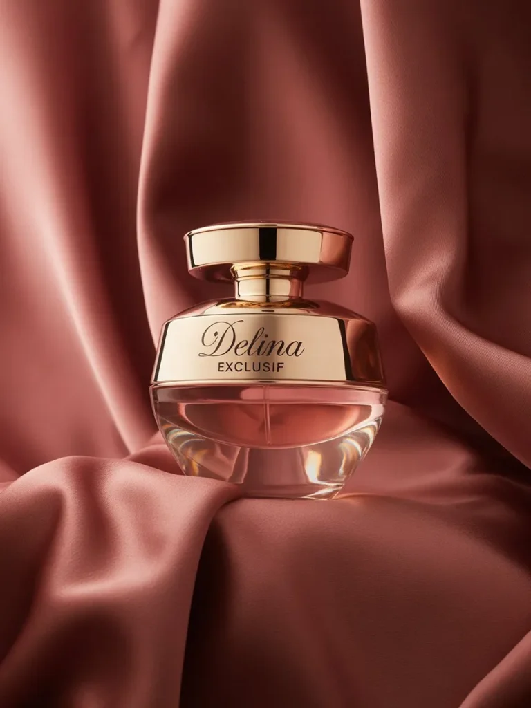 Delina Exclusif a dark, sensuous rose perfume.