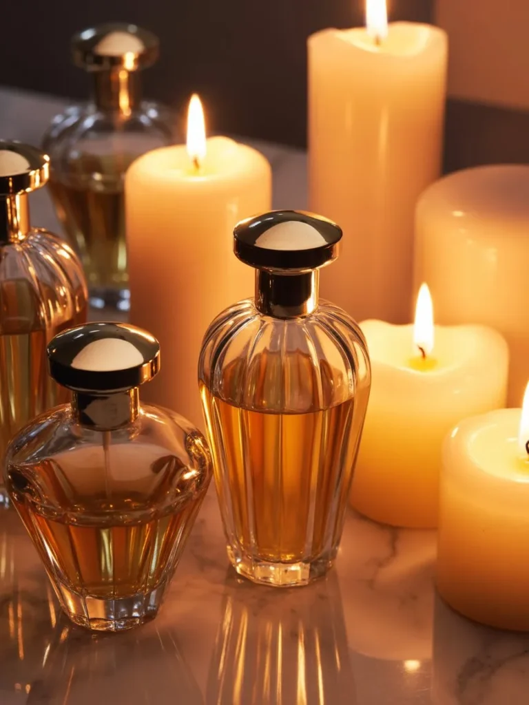 Elegant warm feminine perfume combination