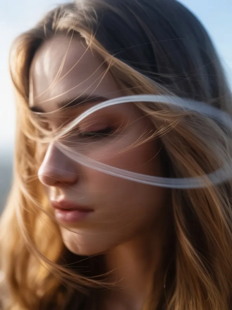 Everyday feminine hair perfume glam