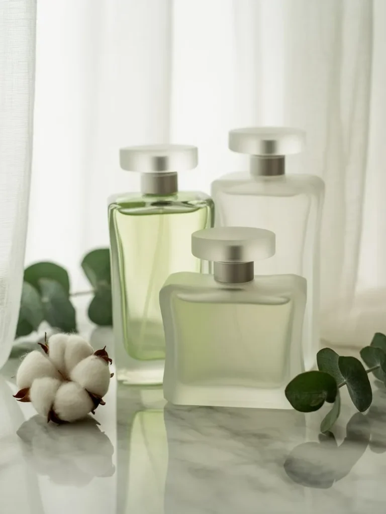 Green Tea And Floral Perfume Layering