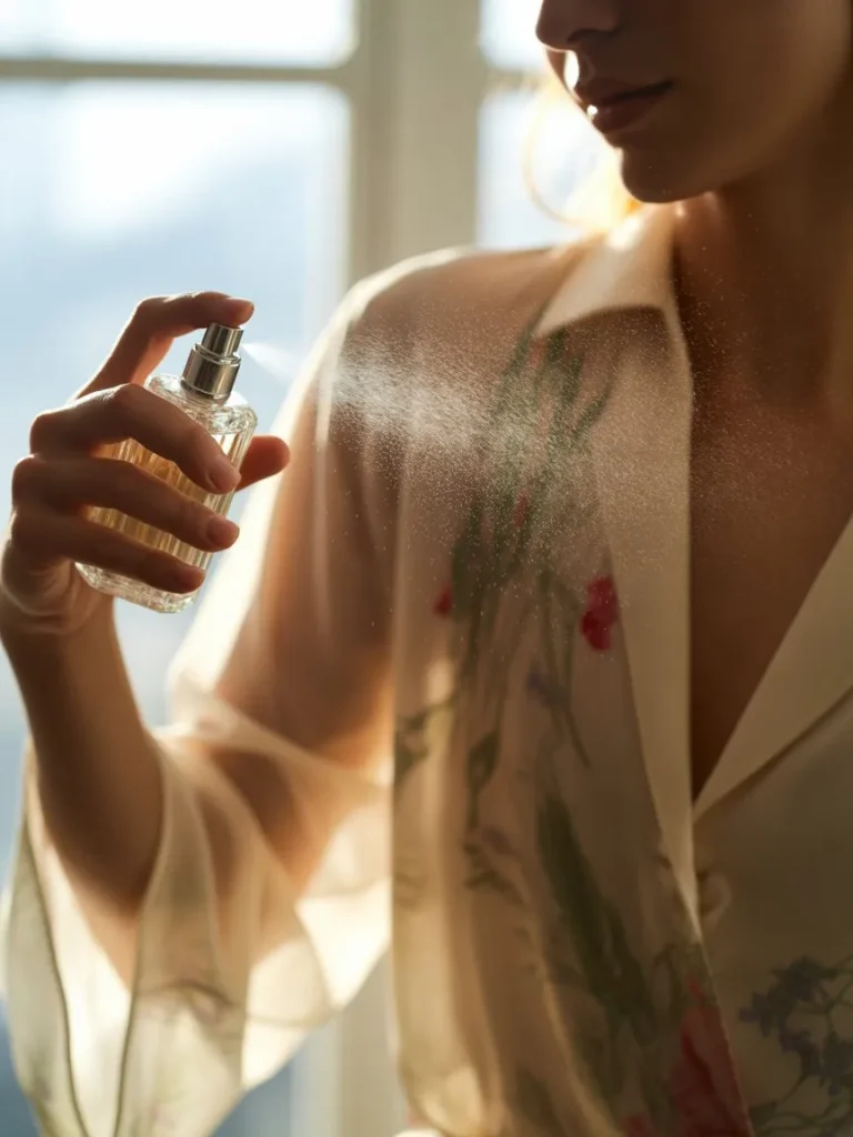 Private Collection perfume longevity on clothing