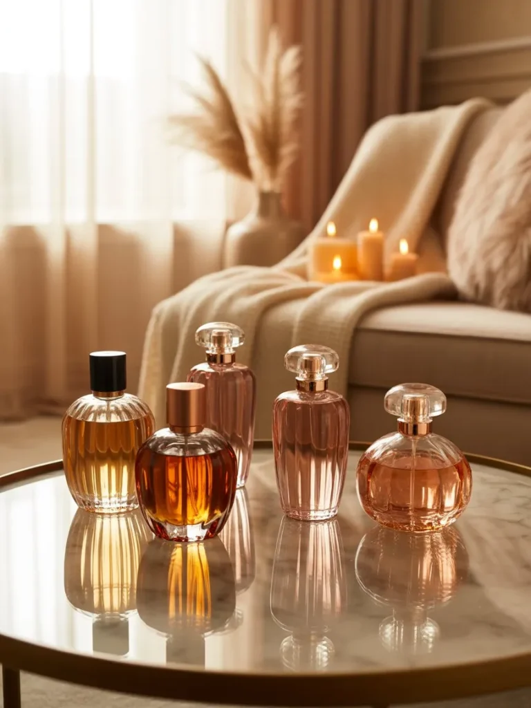 Vanilla and musk everyday perfume layering