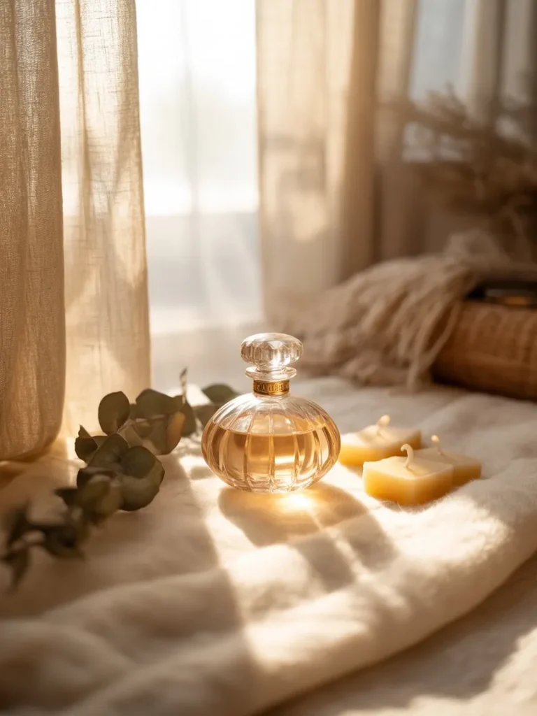 Wearing Yara perfume soft cozy feminine vibe