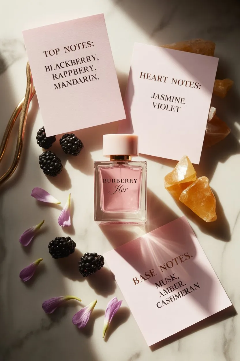 burberry her perfume notes
