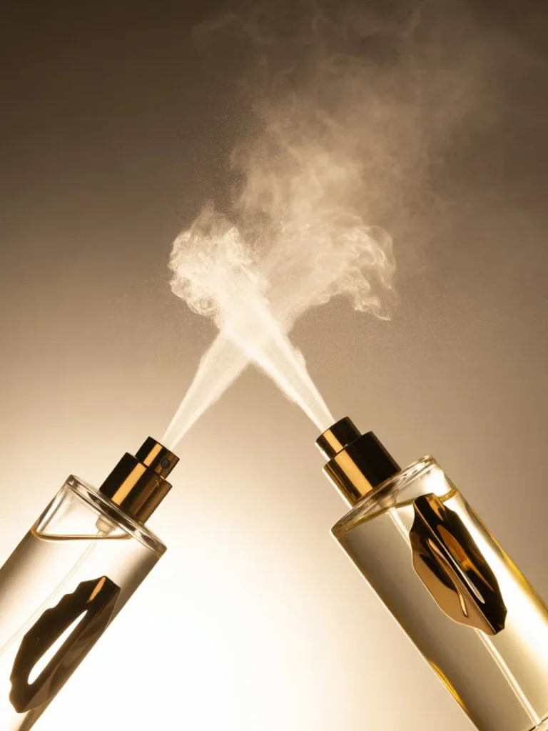 Perfume layering spray concept