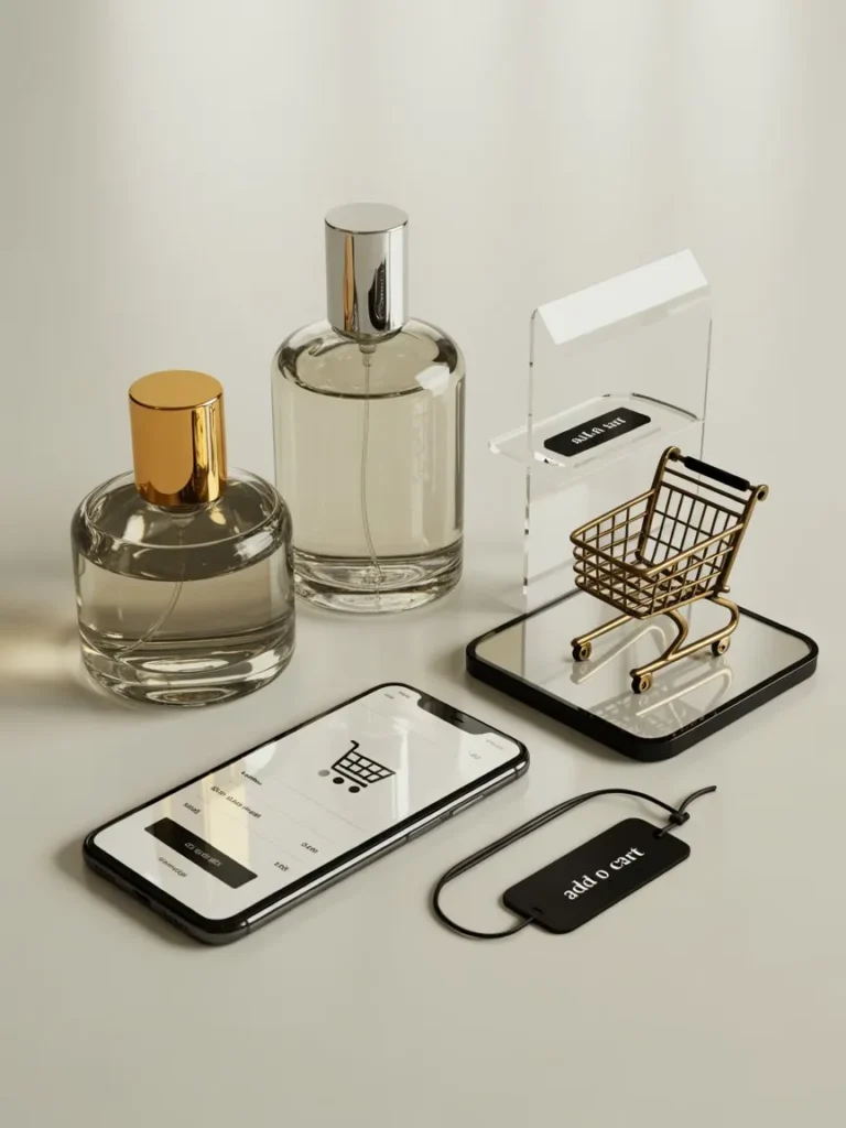 Shopping perfumes online for layering