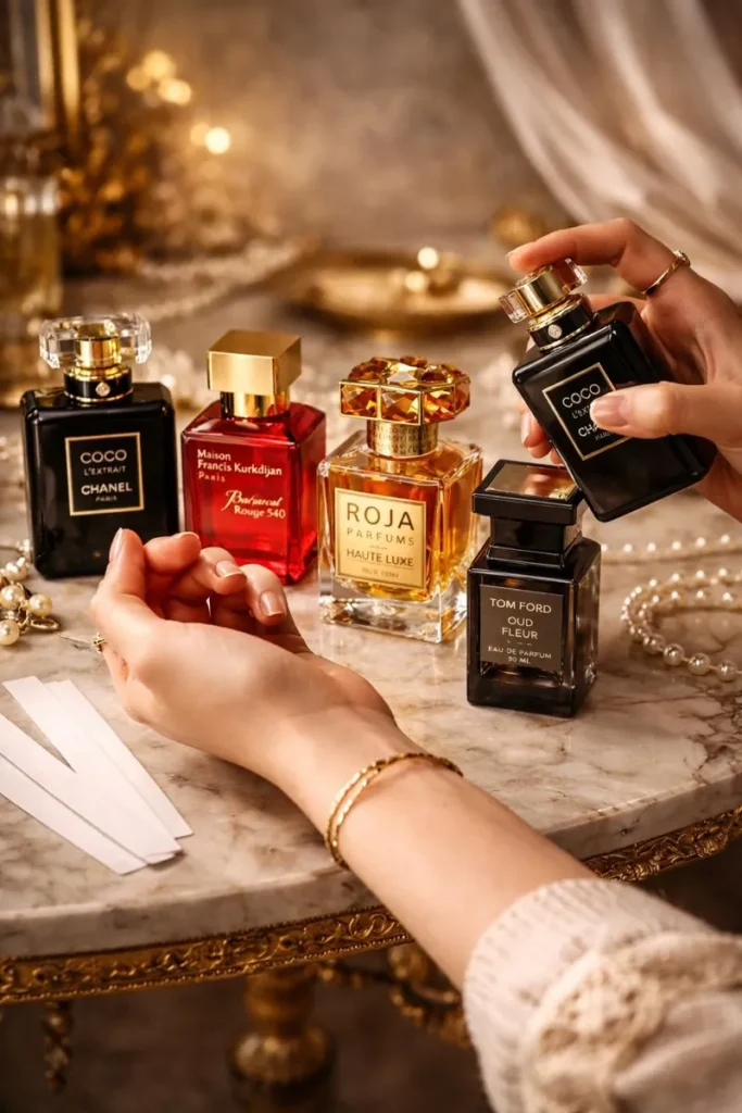 Testing Perfumes To Find Signature Scent