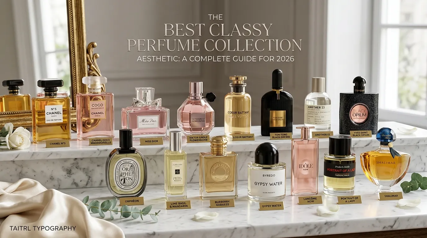 The Best Classy Perfume Collection Aesthetic: A Complete Guide for 2026