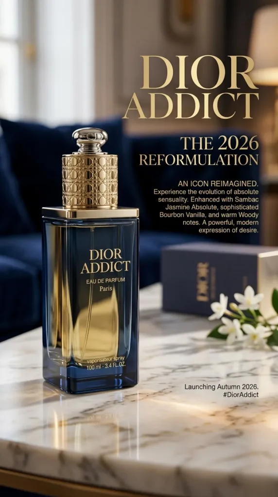 Dior Addict Eau De Parfum 2026 Reformulation Focus