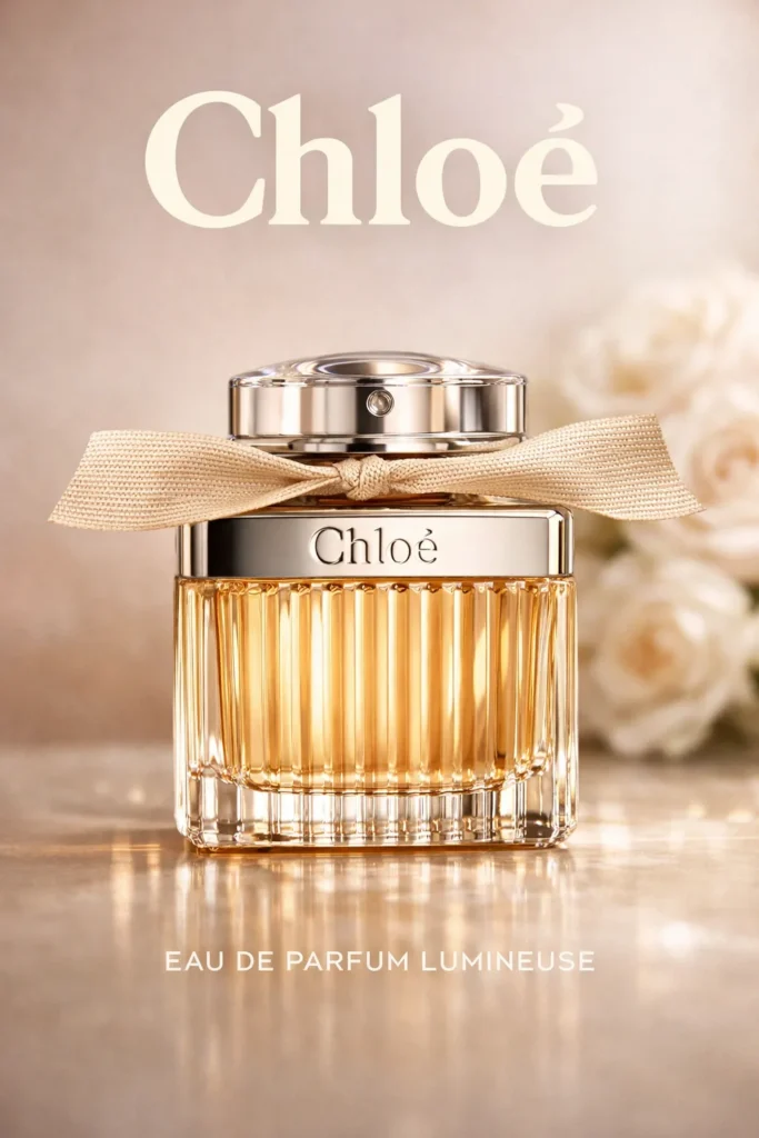 Elegant Chloe Perfume With Roses