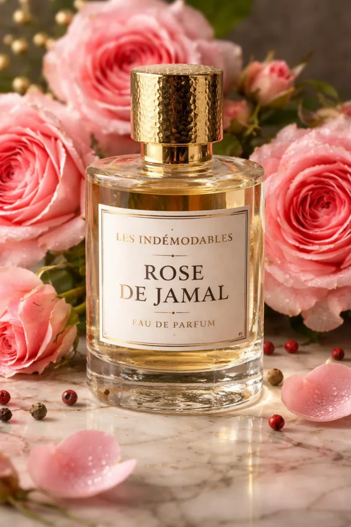 Elegant Rose And Perfume Allure