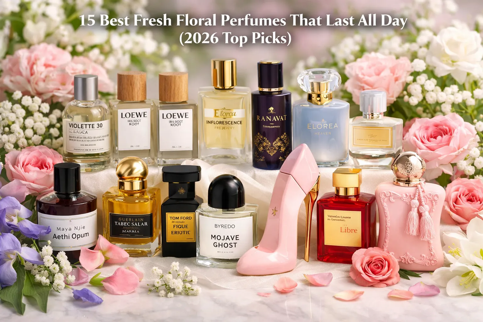 15 Best Fresh Floral Perfumes That Last All Day (2026 Top Picks)