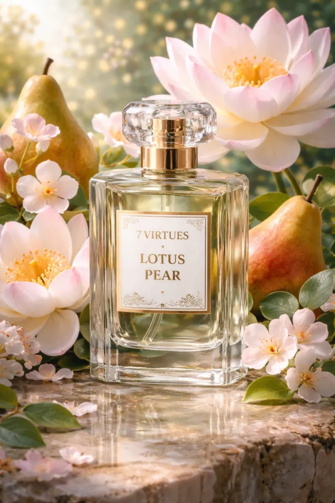 Lotus Pear Fragrance And Blossoms