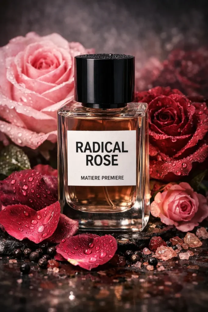 Radical Rose In A Floral Embrace