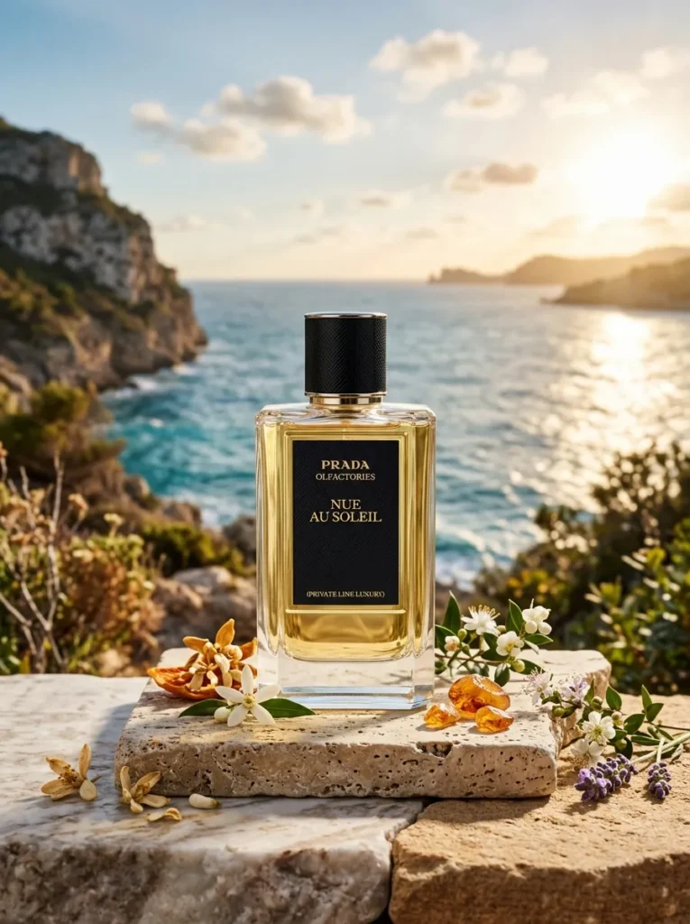 Prada Olfactories     Nue Au Soleil Private Line Luxury
