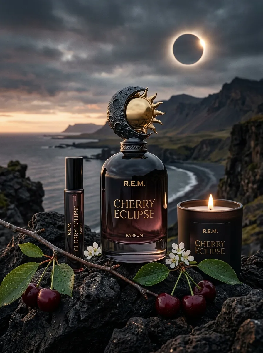 R E M  Cherry Eclipse Set Ariana Grande Perfume Set