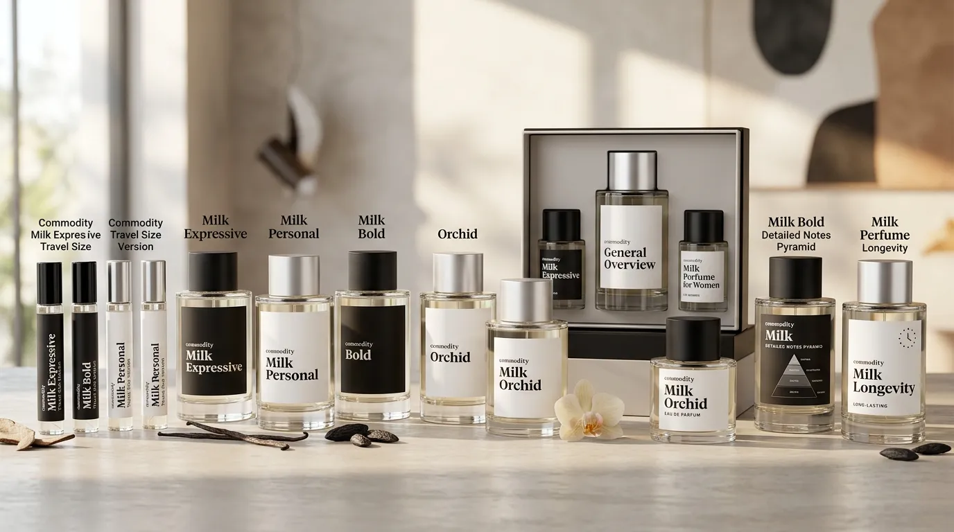 The Complete Guide to Commodity Milk Perfume in 2026: How to Choose the Best Expressive, Personal, or Bold Variations for Easy Layering