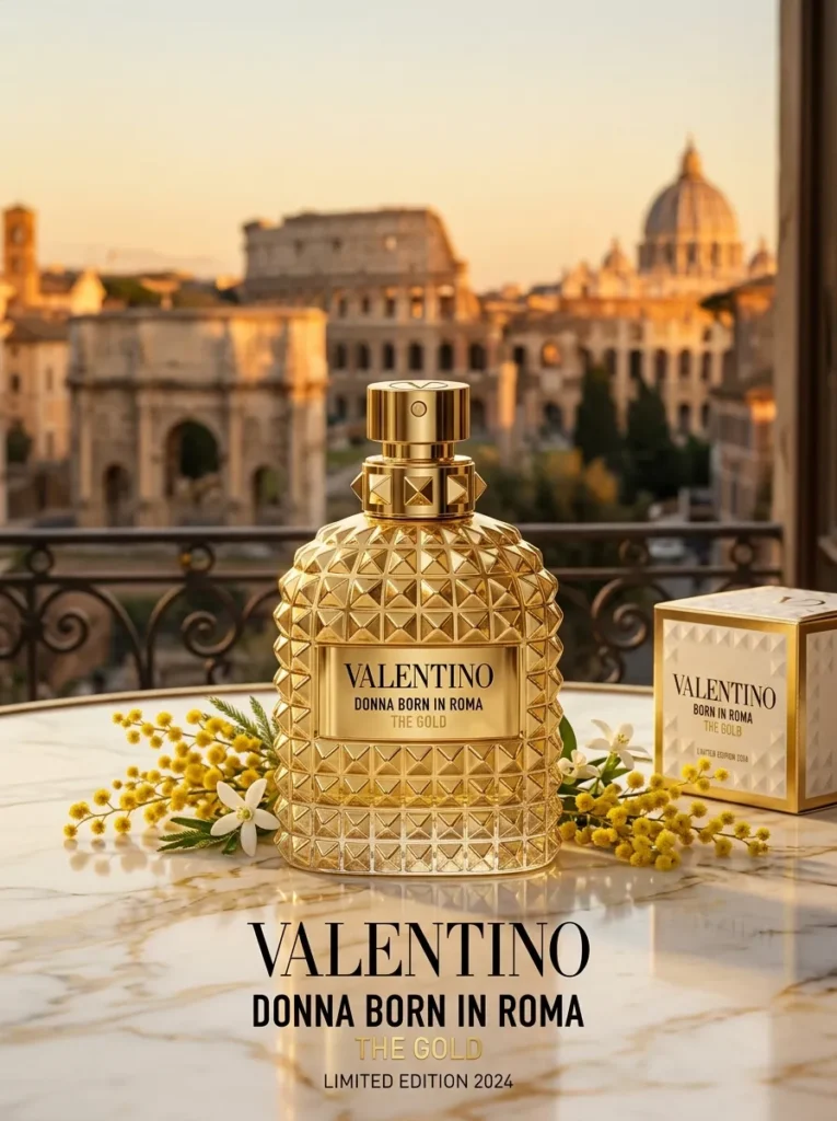 Valentino Donna Born In Roma The Gold Womens Limited Edition 2024