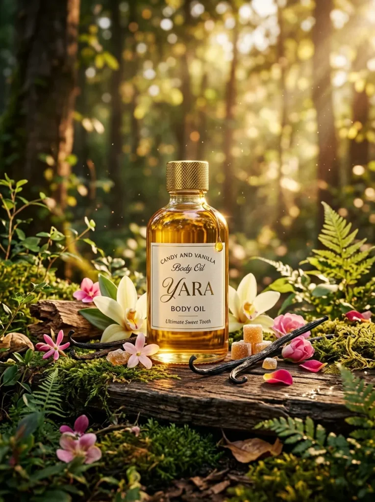 Yara Candy And Vanilla Body Oil Ultimate Sweet Tooth