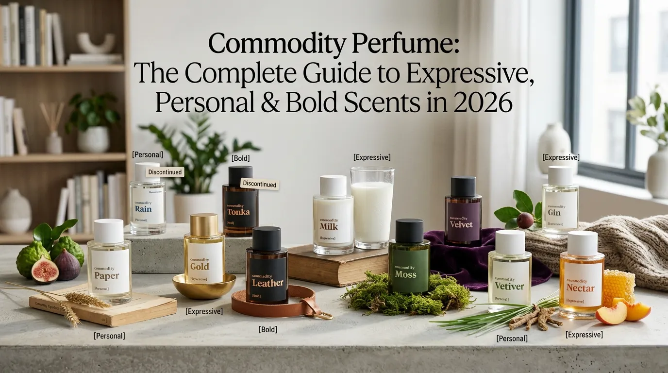 Commodity Perfume: The Complete Guide to Expressive, Personal & Bold Scents in 2026